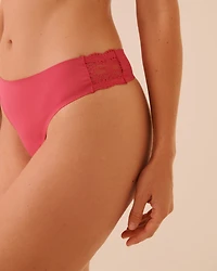 Light Absorbency Lace Detail Thong Period Panty