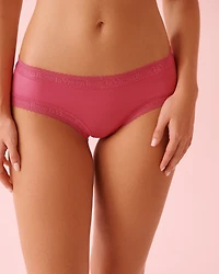 Super Soft Lace Trim Cheeky Panty
