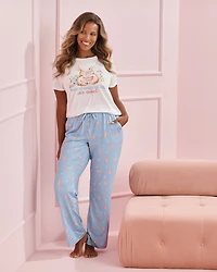 T-shirt ultra doux imprimé lapin