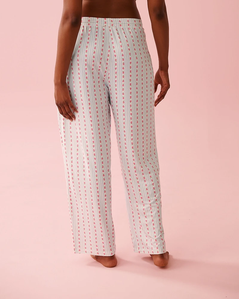 Rose Print Super Soft Pajama Pants