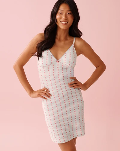 Rose Print Super Soft Nightie
