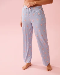 Pantalon de pyjama ultra doux imprimé ourson relax