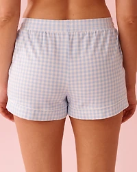Cotton Pajama Shorts