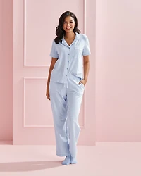 Cotton Short Sleeve Button-down Shirt