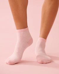 Striped Ribbed Socks