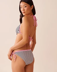 RIVIERA STRIPE Triangle Bikini Top