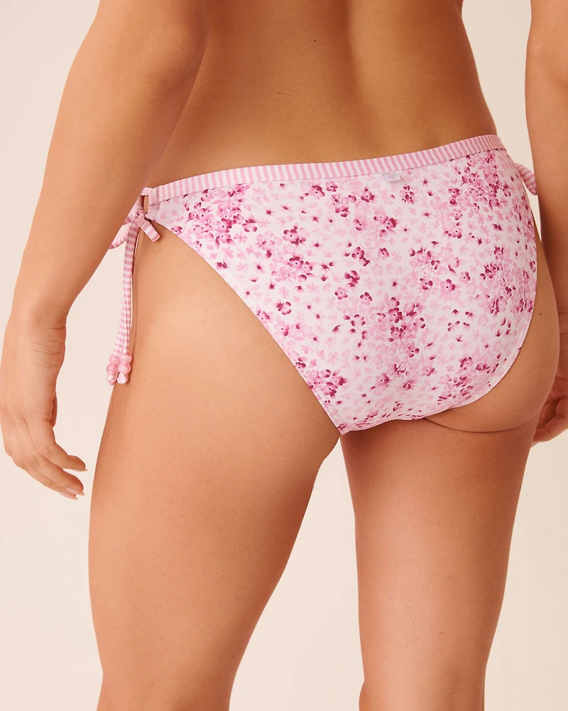 RIVIERA STRIPE Side Tie Brazilian Bikini Bottom