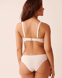 COCONUT MILK Crochet D Cup Plunge Bikini Top