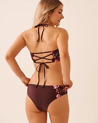 ROYAL GARDEN Bandeau Bikini Top