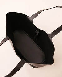 Faux Leather Tote Bag