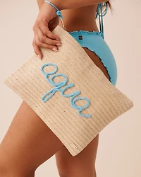 Straw Clutch Bag
