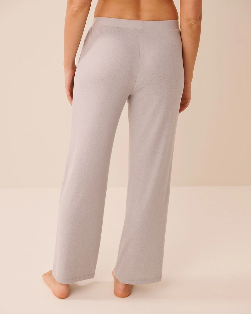 Pantalon en tricot doux