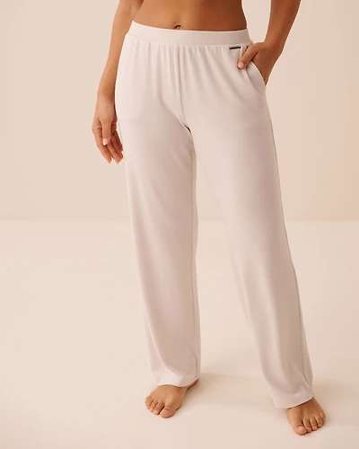 Pantalon en tricot doux