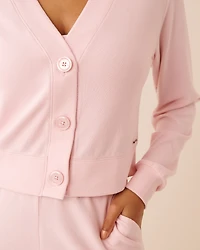 Cardigan en tricot doux