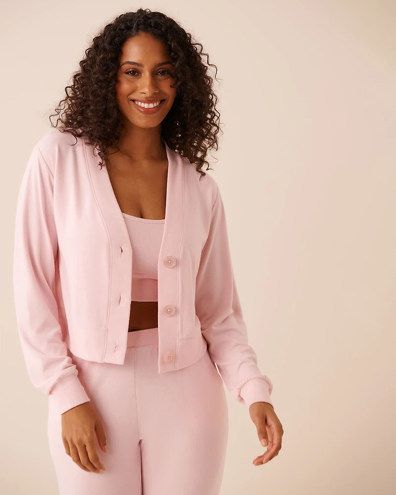 Cardigan en tricot doux