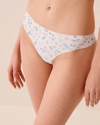 Microfiber Invisible Thong Panty