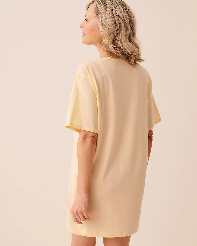 Chemise de nuit imprimé oie