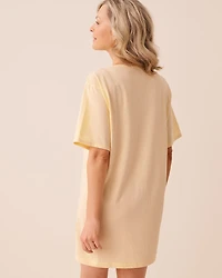 Chemise de nuit imprimé oie