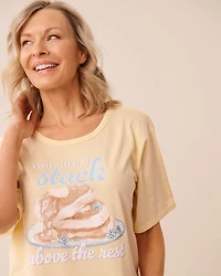 Chemise de nuit imprimé oie