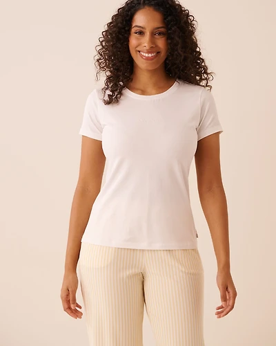 T-shirt manches courtes en coton