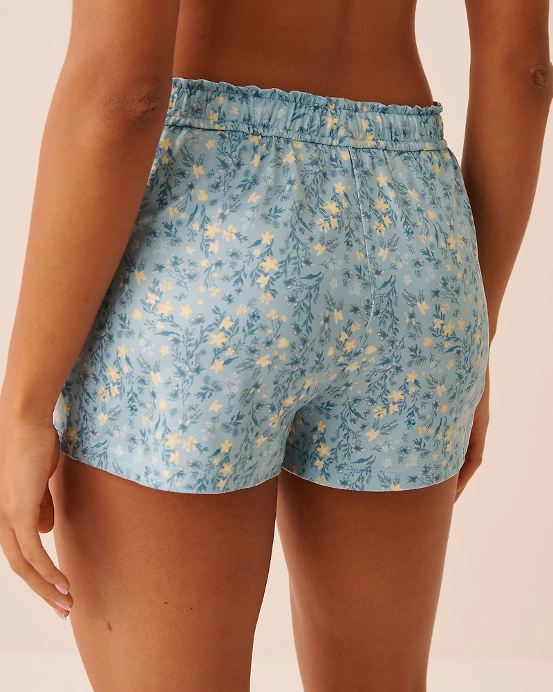 Brunch Print Super Soft Pajama Shorts