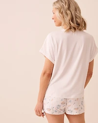 T-shirt ultra doux imprimé brunch