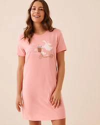 Goose Print Super Soft Sleepshirt