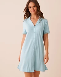 Super Soft Lace Trim Sleepshirt