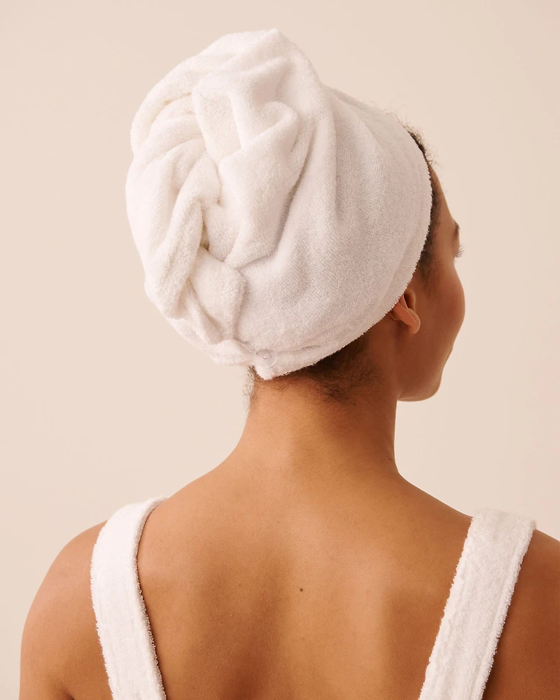 Terry Body Wrap & Hair Towel Set