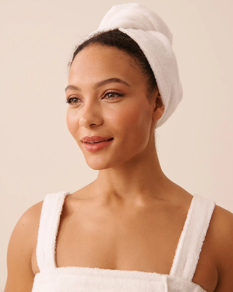 Terry Body Wrap & Hair Towel Set