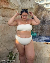 Haut de bikini bandeau BLACK