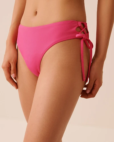 CHILI PEPPER Side Tie Cheeky Bikini Bottom