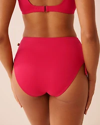 CHILI PEPPER Side Sash High Waist Bikini Bottom