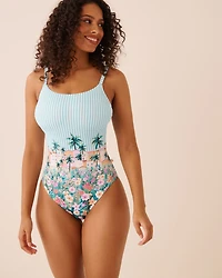 Maillot une-pièce dos croisé COASTAL VILLAGE
