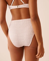 Bas de bikini brésilien taille haute BLACK