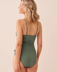 DAHLIA Built-in Control One-piece Swimsuit