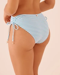 SAILOR STRIPE Side Tie Cheeky Bikini Bottom