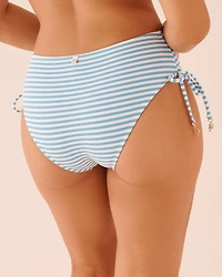 SAILOR STRIPE Side Tie Cheeky Bikini Bottom