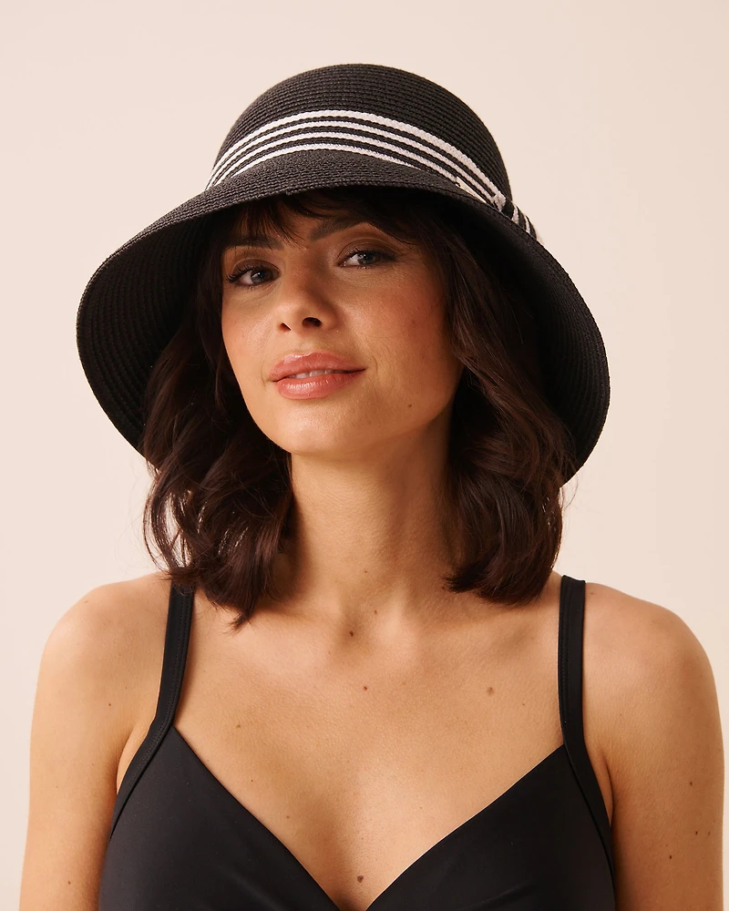 Straw Cloche Hat