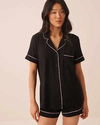 Short Sleeve Modal Pajama Set