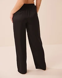 Short Sleeve Satin Pajama Set