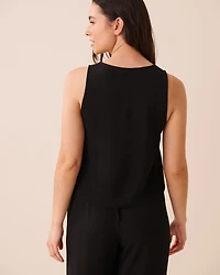 Button-down Crinkle Cami