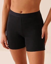 Short biker épais ultra-doux