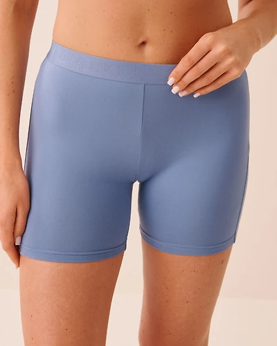 Short biker épais ultra-doux