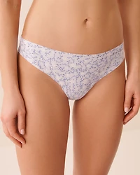 Culotte tanga coton invisible