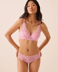 Criss Cross Detail Lace Cheeky Panty