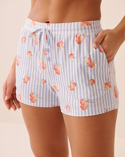 Dolce Vita Print Super Soft Pajama Shorts
