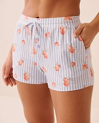 Dolce Vita Print Super Soft Pajama Shorts
