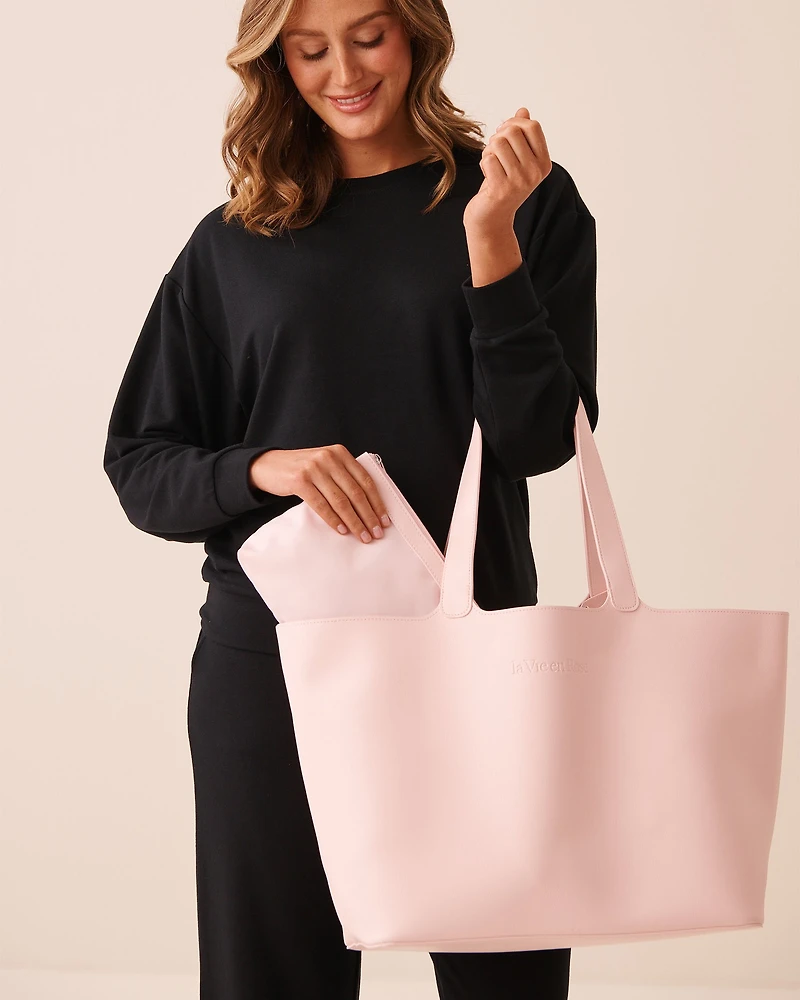 Sac fourre-tout en faux cuir