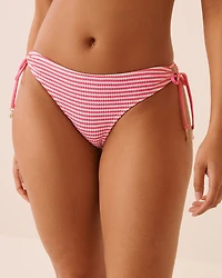 TEAL GREEN Side Tie Bikini Bottom